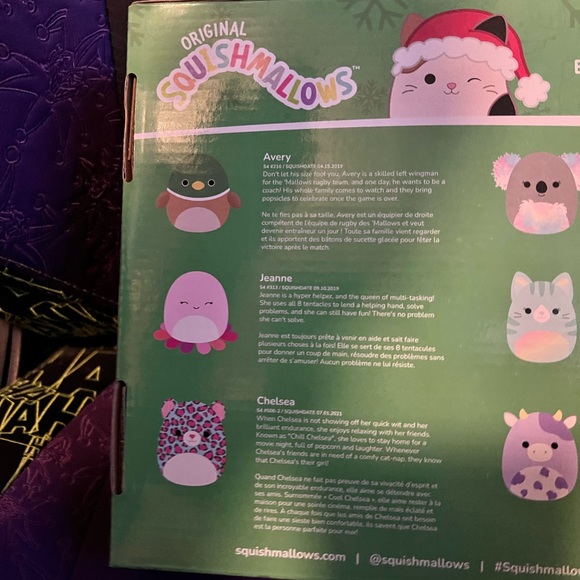 Squishmallow Ornament Set: Bubba the cow; Avery the mallard - Picture 5 of 5